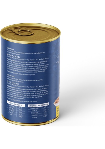 Somonlu Yetişkin Kedi Konservesi fiyatları