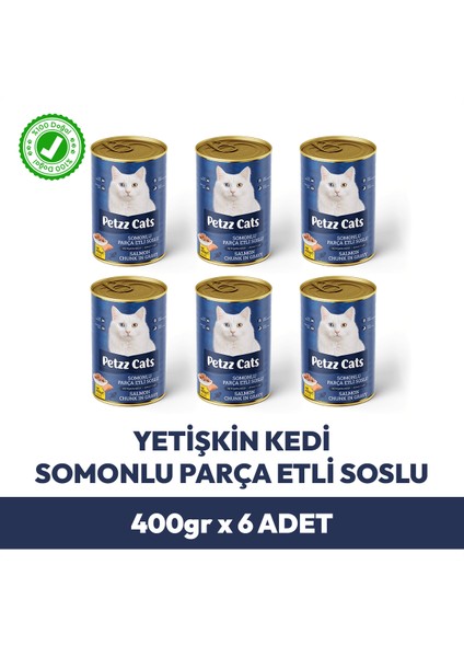 Somonlu Yetişkin Kedi Konservesi fırsatları