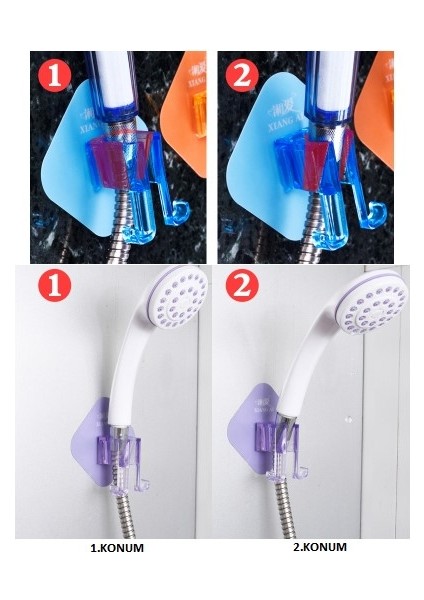 Duş Başlık Tutucu ve Lif Askısı (5361) fiyatları