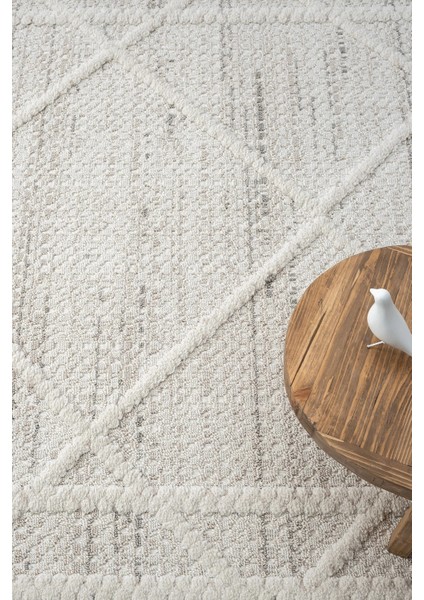 Krem Modern Desen Dokuma Halı Oturma Odası Salon Mutfak Antre Yolluk Halısı fırsatları