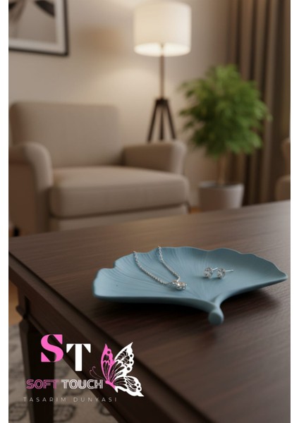 Soft Dekoratif Yaprak Tabak