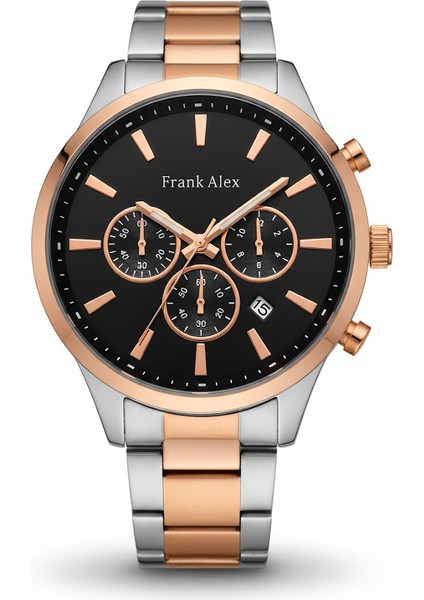 Erkek Kol Saati Gümüş Renk, Mavi Kadran - Şık Metal Kordon, 2 Yıl Garantili