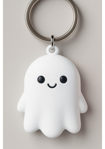 Sevimli Hayalet Anahtarlık – 3D Yazıcı Üretimi