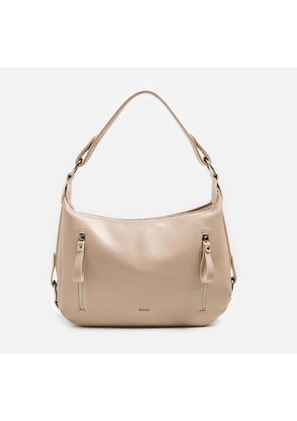 903 Kadın Önü Fermuarlı Büyük Salaş Çanta