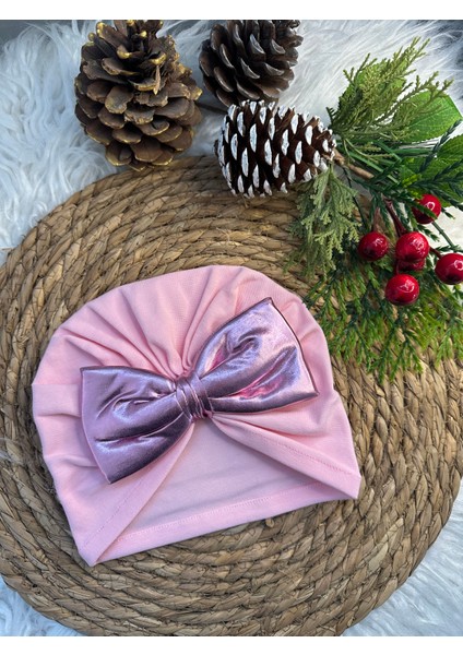 Kız Bebek Fiyonklu Bone