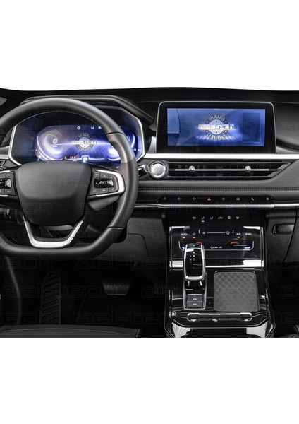 Chery Tiggo 7 Pro Luxury Gösterge, Navigasyon, Iç Merkezi Kontrol ve Vites Etrafı Koruyucu 4'lü Set fiyatları