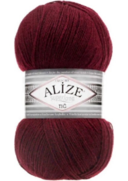 Süperlena Tığ Bordo 1 Adet Colar : 57 fiyatları