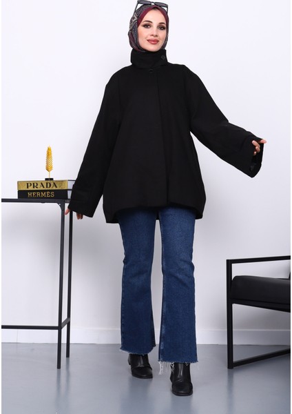 Siyah Düğmeli Astarlı Gabardin Ceket fiyatları