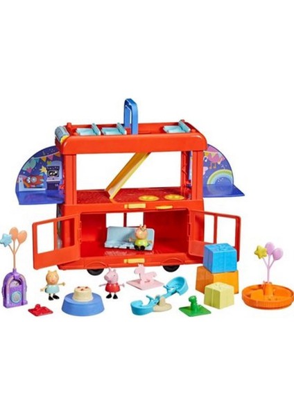 Peppa Pig 2'si1 Arada Parti Otobüsü