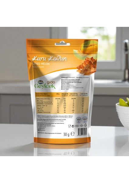 Kurutulmuş Kavun 30 gr modelleri