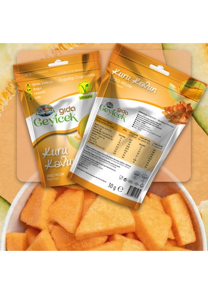 Kurutulmuş Kavun 30 gr fırsatları