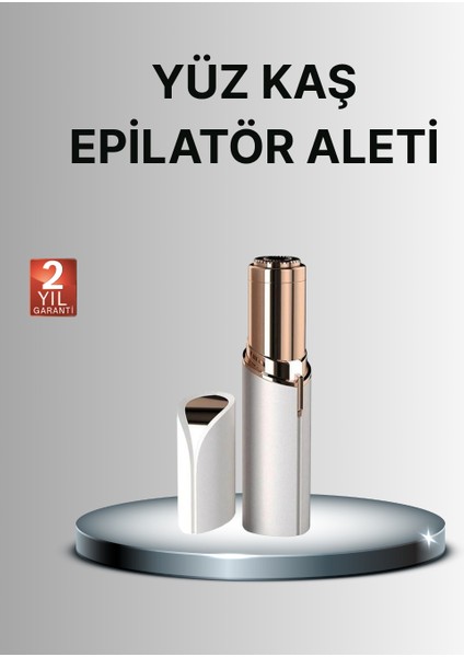 Taşınabilir Yüz ve Kaş Epilatörü – Acısız Tüy Temizleme