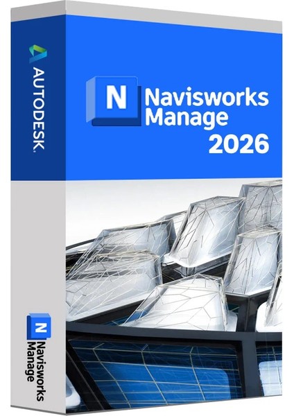 Navisworks Manage 2026 (Windows) - 1 Pc 2 Yıl Autodesk Key + Kurulum Hizmeti