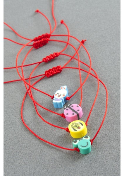 Hayvancık Makrome Ip Bileklik