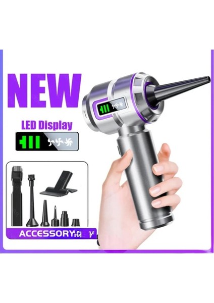 Şarjlı Vakum Süpürge A Plus Kablosuz Taşınabilir Oto-Ofis-Ev Temizliği 20000PA 3 Filtre indirimleri