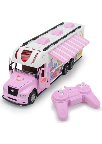Uzaktan Kumandalı Pembe Karavan