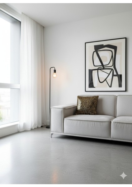 Işıltılı Pullu Lüks Dekoratif Kırlent - Siyah & Altın indirimleri