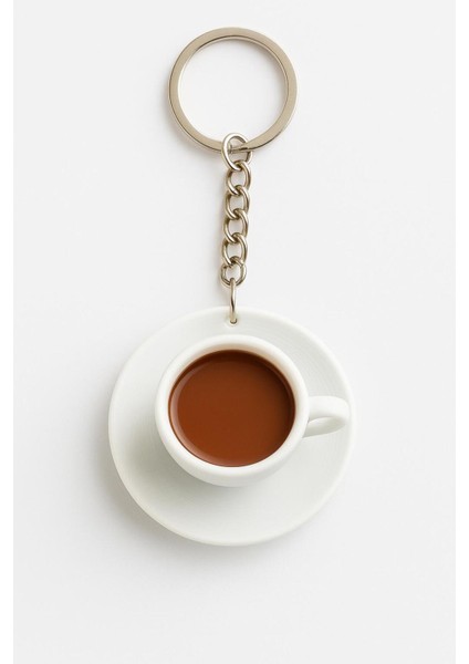 3D Kahve Fincanı Tasarımlı Anahtarlık fiyatları