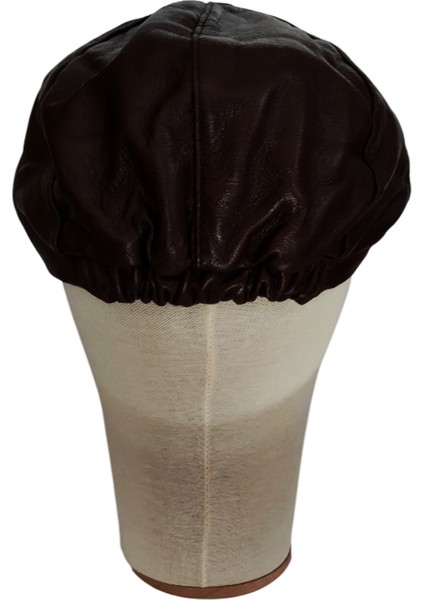 Hakiki Deri Klasik Erkek Kasket Şapka fırsatları