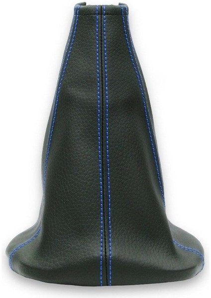 Seat Cordoba 2002-2009 Uyumlu Vites Körüğü Siyah Deri Mavi Dikiş