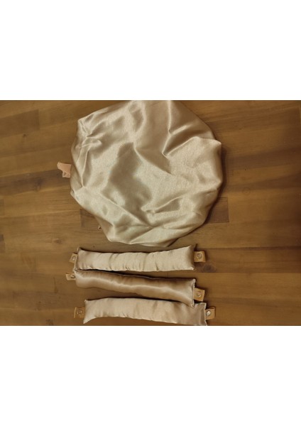 Saten dörtlü ,çıtçıtlı ,saç şekillendiren bigudi seti fiyatları