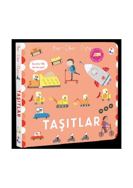 Bas – Çıkar – Oyna Taşıtlar (Ciltli)
