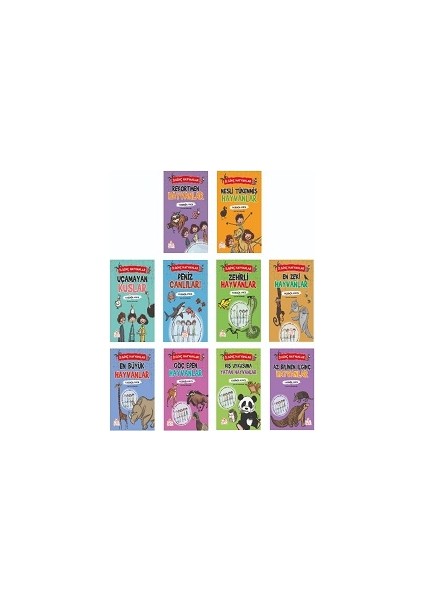 Ilginç Hayvanlar (10 Kitap)