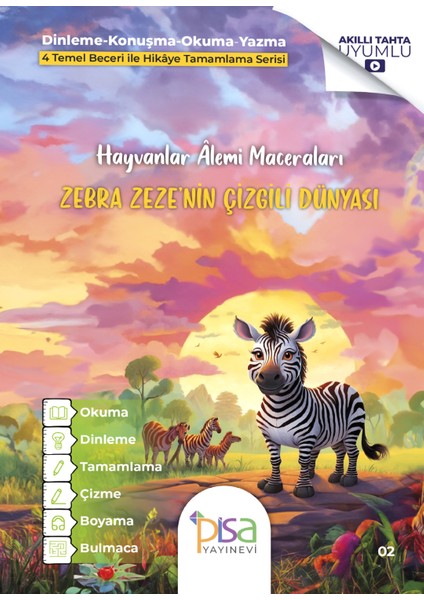 Zebra Zeze’nin Çizgili Dünyası
