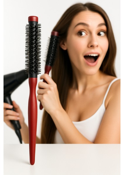 Profesyonel Kuaför 25 mm Ceramic Ionic Nano Fön Fırçası – 26 cm Uzunluk, Profesyonel Kuaför Serisi 722326 fırsatları