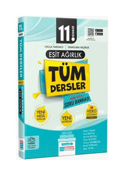 11. Sınıf Tüm Dersler Eşit Ağırlık Konu Özetli Soru Bankası