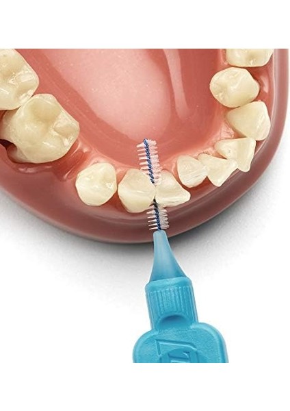 Tepe Blister 0.6 mm - Mavi Diş Arayüz Fırçası (1 x 6 Adet) fiyatları