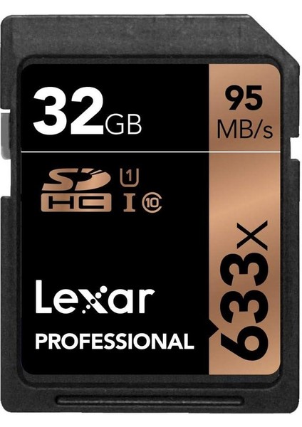 32GB 633X Professional Sdhc Uhs-1 (Class 10) U1