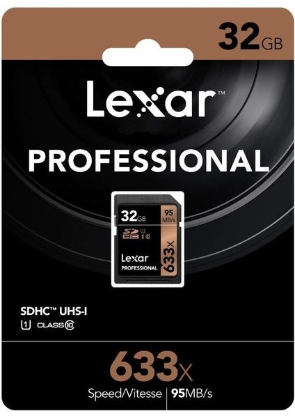 32GB 633X Professional Sdhc Uhs-1 (Class 10) U1 modelleri