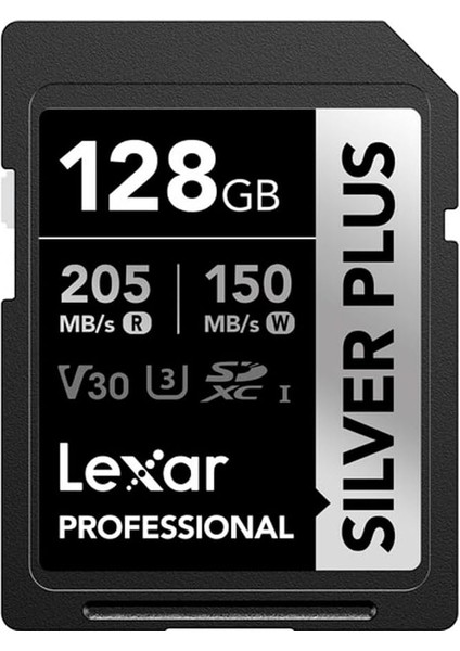 Professional 128GB 205 Mb/s Silver Plus Sd Hafıza Kartı indirimleri
