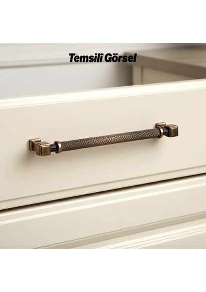 Talas Tırtıklı Soft Antik 160 mm Metal Kulp Mobilya Çekmece Dolap Kapak Kulpu Dayanıklı Kulpları modelleri