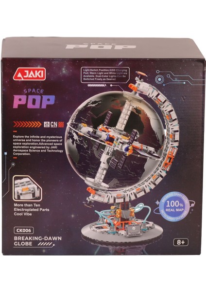 JK006-CK006 Jaki Küre 770 Parça Block Oyuncak