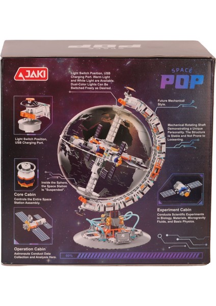 JK006-CK006 Jaki Küre 770 Parça Block Oyuncak fiyatları