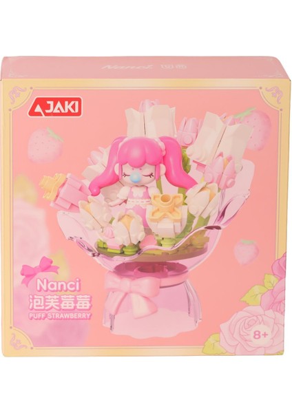 HK121 Jaki Çiçek Buketi 187 Parça Block Oyuncak