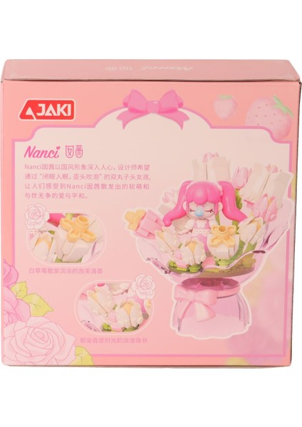 HK121 Jaki Çiçek Buketi 187 Parça Block Oyuncak fiyatları