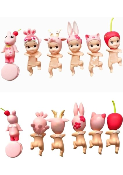 Sonny Angel Cherry Blossom Series - Night Version Mini Figür Koleksiyonluk Oyuncak (Blind Box) fiyatları