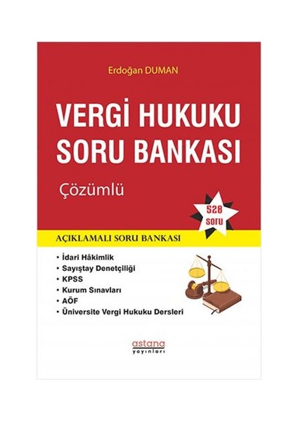 Vergi Hukuku Soru Bankası Çözümlü