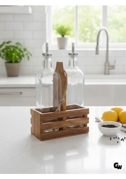 Ahşap Doğal 2li Set Yağdanlık ve Sosluk Takımı(Set)(Kiraz) fiyatları