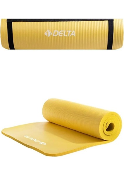 Pilates Minderi Yoga Matı 10MM Sarı Tns 749
