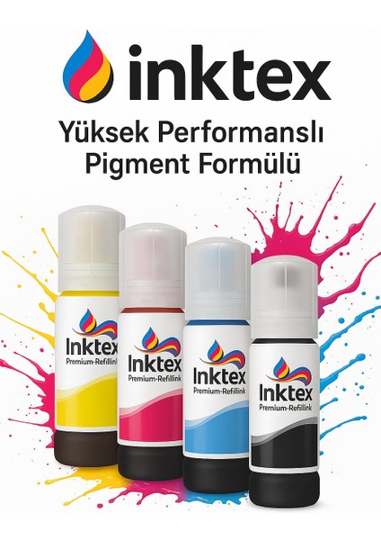 Hp GT53XL - GT52 GT-5810/GT-5811/GT-5812/GT-5820/GT-5821/GT-5822/310/315/316/319/410/415/500/515/530/615 4 Renk Mürekkep Takımı