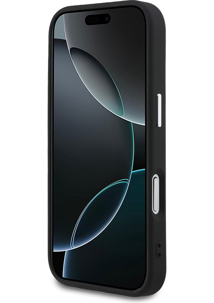 iPhone 17 Pro Uyumlu Kılıf Guess Lisanslı M-Safe Özellikli Klasik Yazı Logolu Pu Deri Kapak Siyah indirimleri