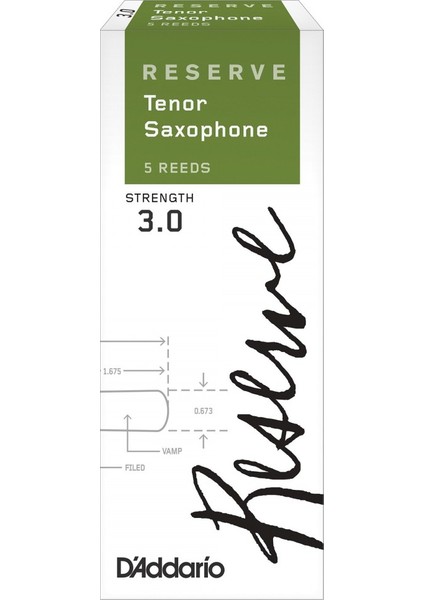 D'addario Woodwinds Reserve DKR0530 Tenor Saksafon Kamışı No:3