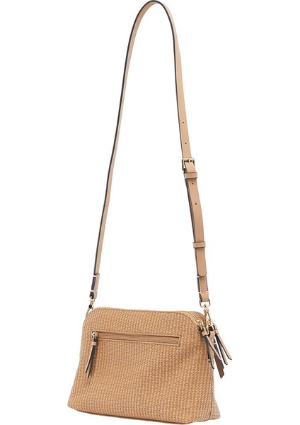 Hasır Motifli Çapraz Askılı Çanta fiyatları