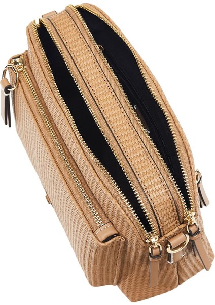 Hasır Motifli Çapraz Askılı Çanta fırsatları