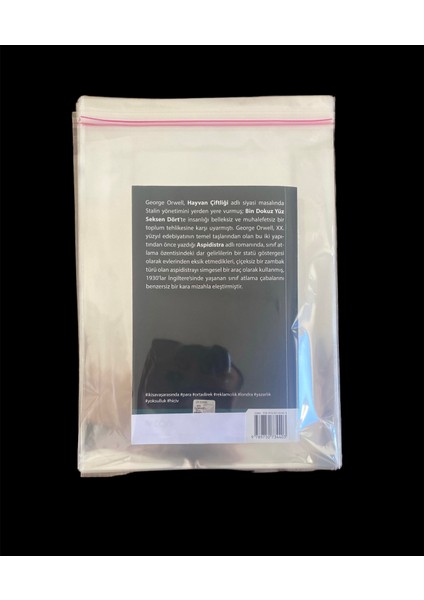 200 Adet 20X30 cm Bantlı Yapışkanlı Şeffaf Opp Jelatin Poşet ( 20X25+5) modelleri