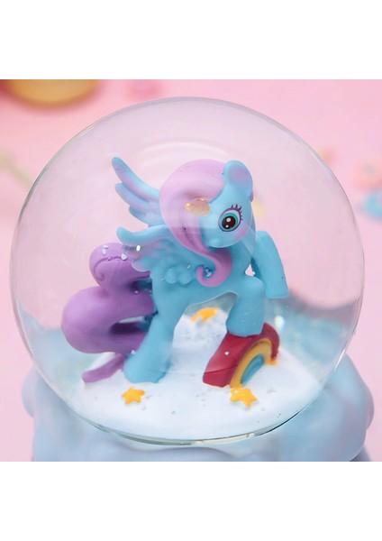 Sevimli My Little Pony Işıklı Müzikli Orta Boy Kar Küresi fiyatları